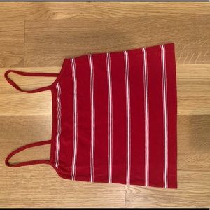 Brandy Melville striped cami crop top